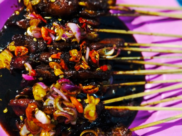 Cara Membuat Sate Ayam Bumbu Bawang Kecap Irit Untuk Jualan