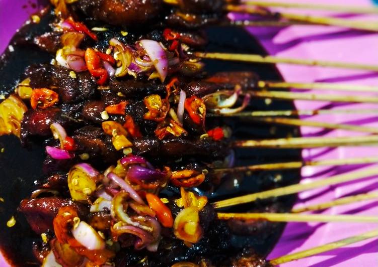 Bagaimana Membuat Sate Ayam Bumbu Bawang Kecap Anti Gagal