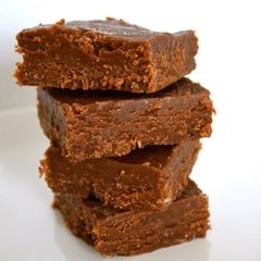 Chocolate Peanut Butter Fudge A picture of Chocolate Peanut Butter Fudge.