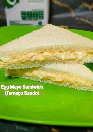 Foto resep Egg Mayo Sandwich (Tamago Sando)