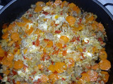 Salteado de verduras