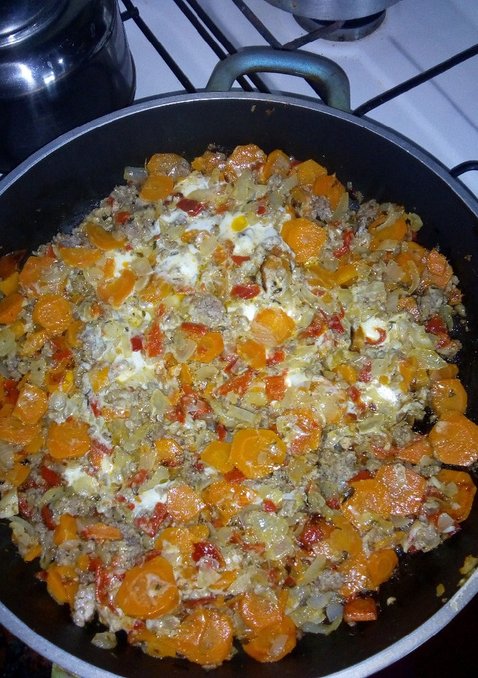 Una foto de Salteado de verduras
