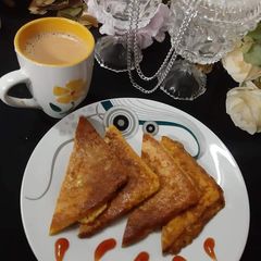 A picture of Spicy namkeen French Toast.