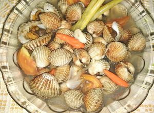 Foto resep Asem-asem Tude (kerang darah)