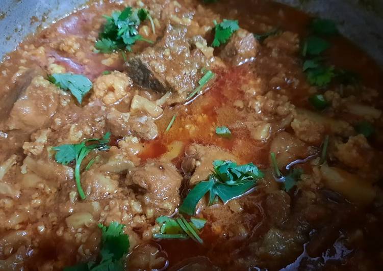 Steps to Make Homemade Ghobi ghosht