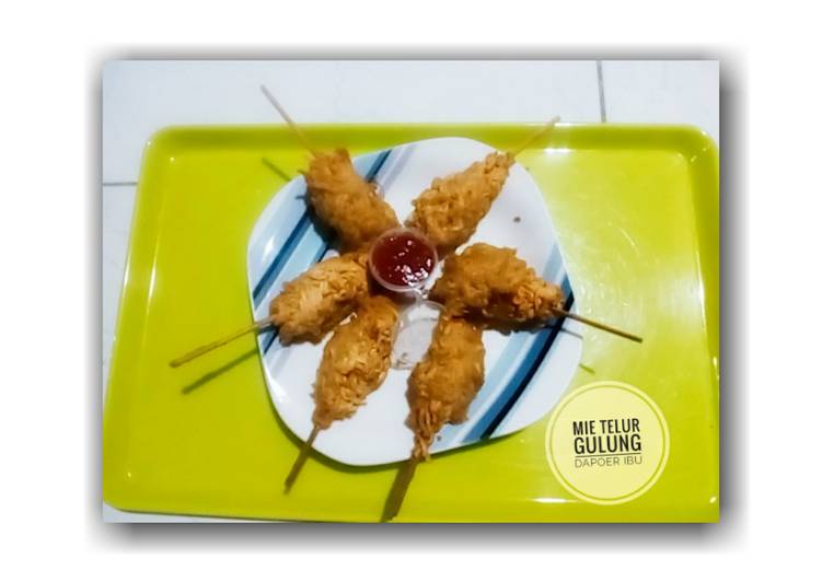 Resep Mie Telur Gulung Anti Gagal