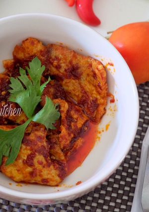 Foto resep Balado Telur dadar