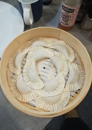 A picture of Pork Dumplings.