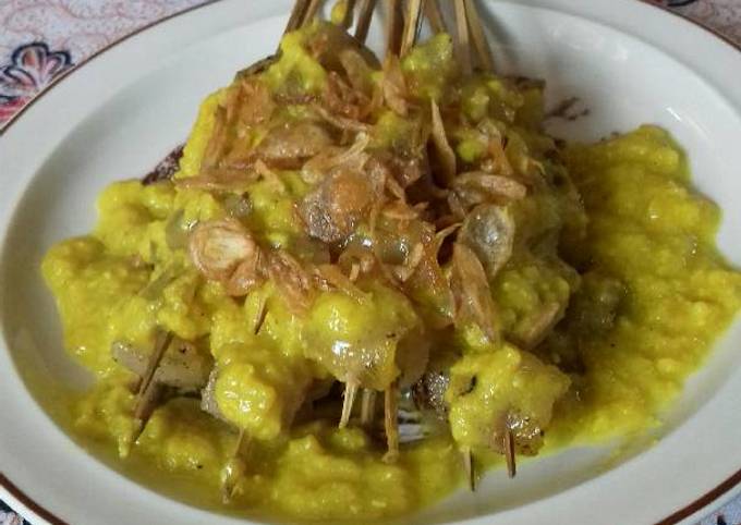 Cara Bikin Sate kikil teplon simple bumbu padang Bunda Pasti Bisa