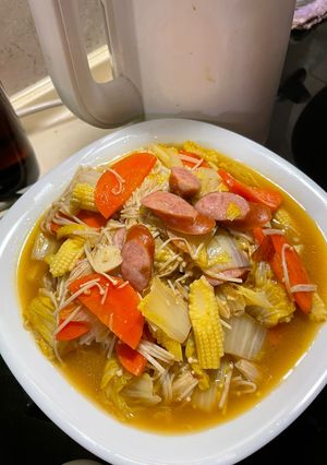 香腸炒三蔬 的食譜成品照片