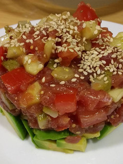 Una foto de Tartar de atún