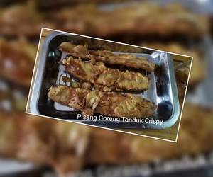 Cara Menyajikan Pisang Goreng Tanduk Crispy Ala Warteg