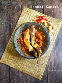 Foto resep Terong Bakar Sambal Kemiri
