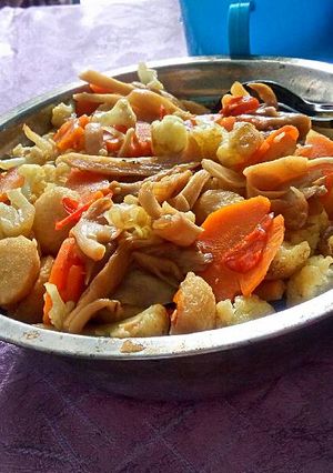 Foto resep Tumis Jamur Bakso Brokoli