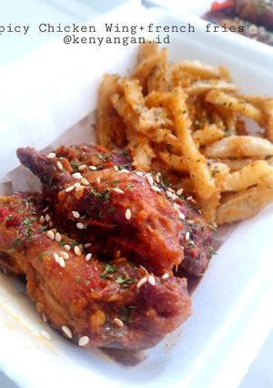 Foto resep Spicy Chicken Wings (Pedas) by Kenyangan