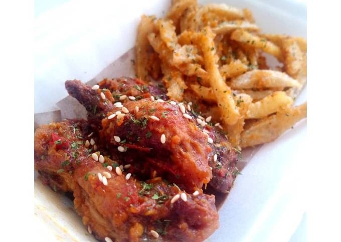 Spicy Chicken Wings (Pedas) by Kenyangan