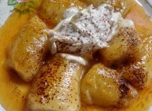 Una foto de Bananas Foster