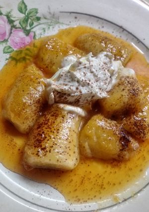 Una foto de Bananas Foster