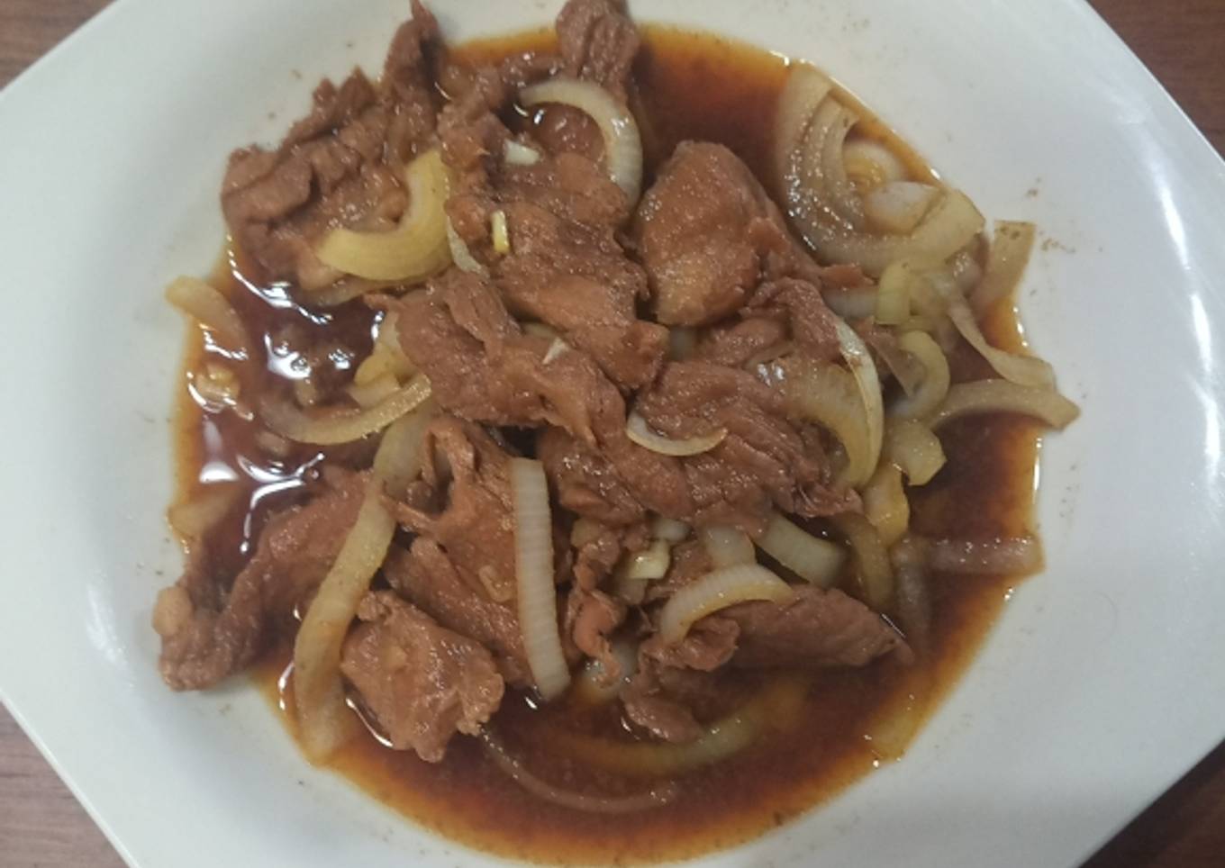 Resep Beef teriyaki Anti Gagal
