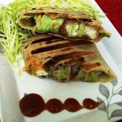 A picture of Spicy Paneer Wrap.
