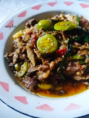 Cara Gampang Menyiapkan Resep Oseng mercon tetelan sapi Anti Ribet, Bisa Manjain Lidah