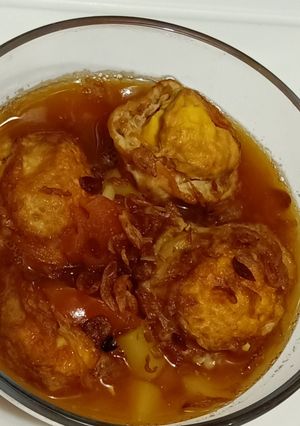 Foto resep Semur telur kentang