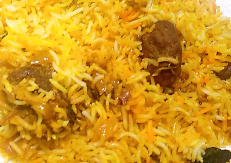 Recipe of Award-winning Kofta Beryani made by sumaira jabee