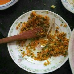 A picture of Fried minced meat.