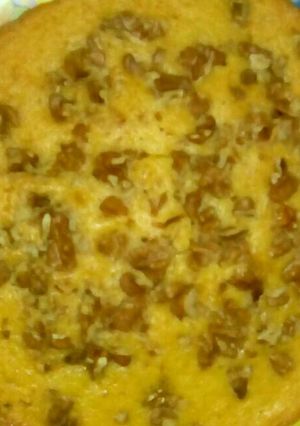 Una foto de Torta de mandarina y nueces
