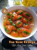 Tan Yuan Orange 🍊 (Red Mung Beans Filling)