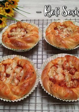 Foto resep 772. Roti Sosis