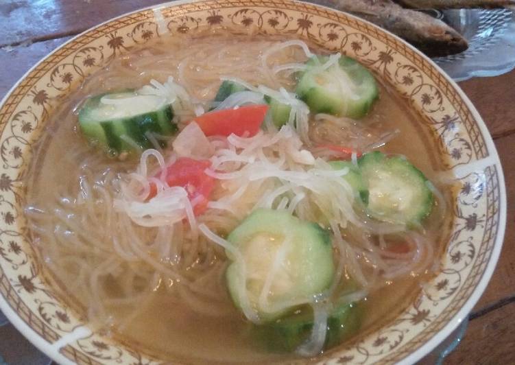 Sayur Gahun (Gambas Bihun)