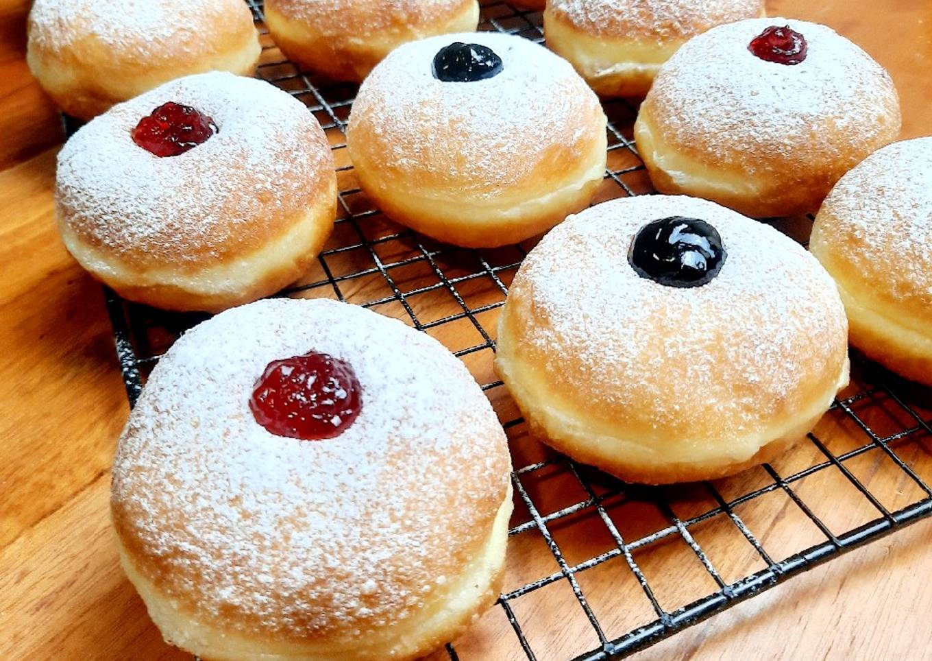 Donat empuk tanpa kentang