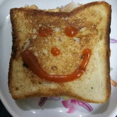A picture of Malai toast.