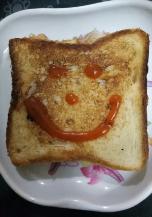 A picture of Malai toast.