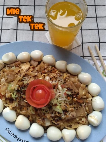 Cara Mudah Menyiapkan Resep #311. Mie Tek Tek yang Bikin Ngiler Anti Ribet, Bikin Ngiler