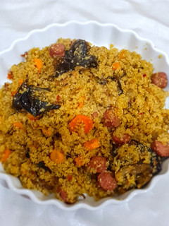 A picture of Couscous stir -fry.