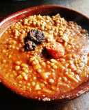 Lentejas con chorizo y morcilla