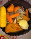 Puchero de carne con verduras