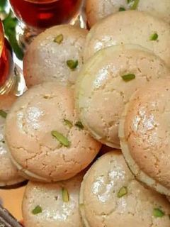 عکسی از دستور شیرینی نارگیلی خوشمزه