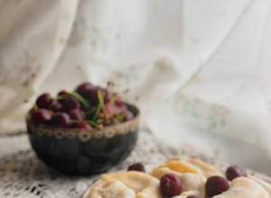 Фото Вареники з черешнею 🥟 із заварного тіста.