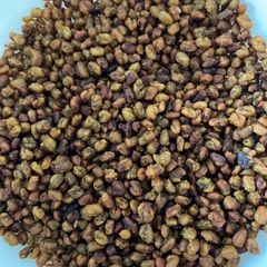 Methi mukhwas (Fenugreek mouth freshener) A picture of Methi mukhwas (Fenugreek mouth freshener).