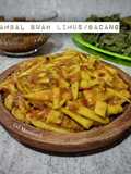 Sambal Buah Limus/Bacang