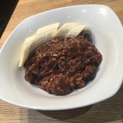 Chocolate porridge A picture of Chocolate porridge.