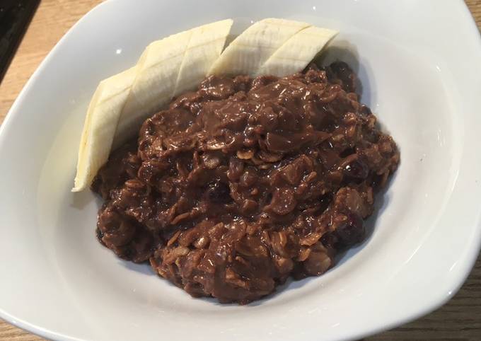 Chocolate porridge