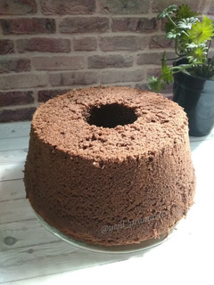 Foto resep Triple Chocolate Chiffon Cake
