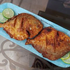 A picture of Spicy Pomfret fry.