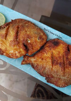 A picture of Spicy Pomfret fry.