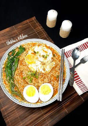 রামেন নুডুলস রেসিপির প্রধান ছবি