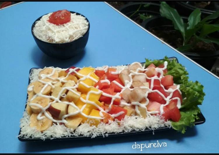 Fruit Cheese Salad #pekaninspirasi